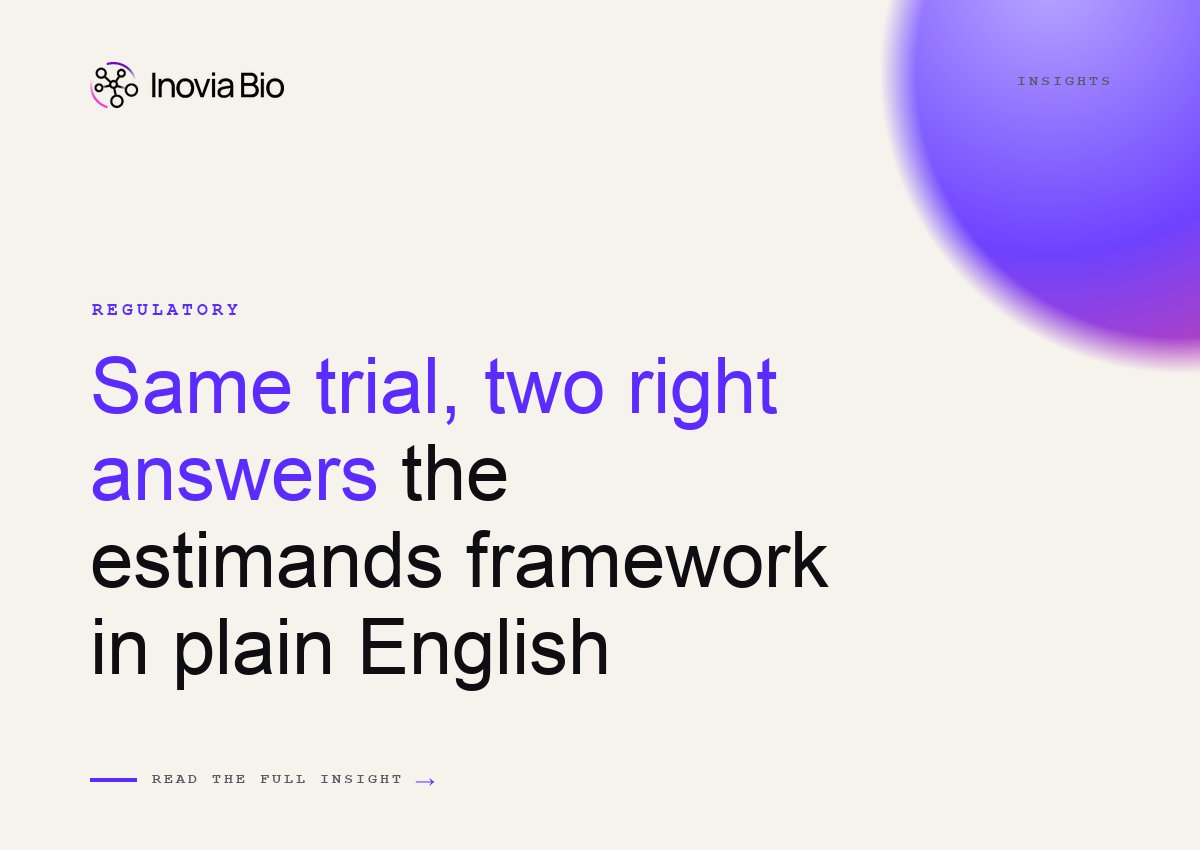 Same trial, two right answers: the estimands framework in plain English
